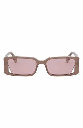 Way 53mm Rectangular Sunglasses