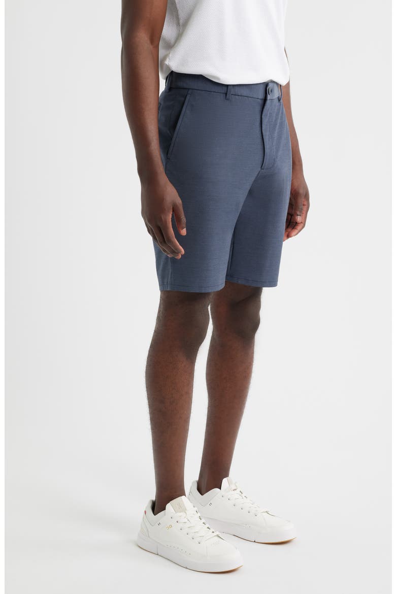 Mulligan Performance Chino Shorts, Alternate, color, HIGH TIDE
