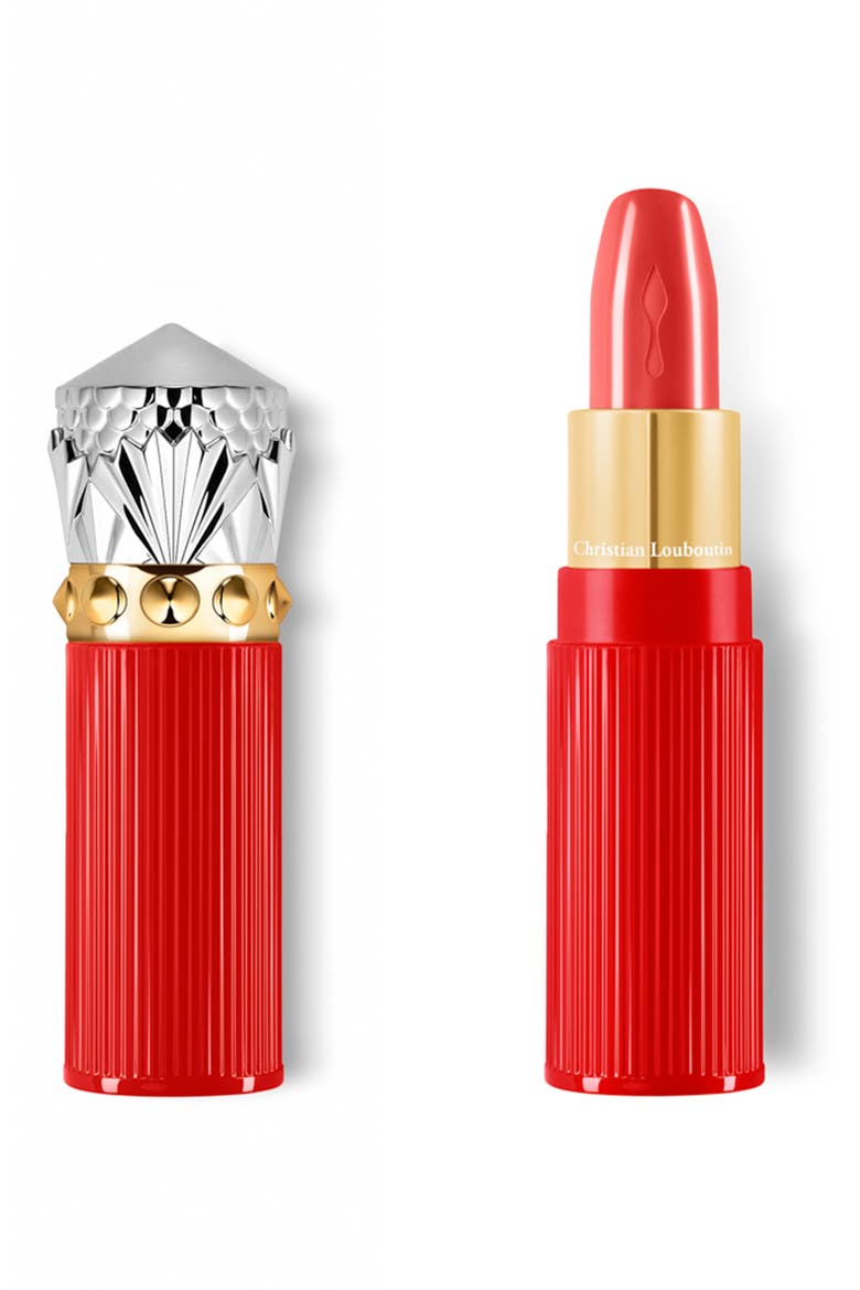 Rouge Louboutin SooooOGlow On the Go Lipstick, Main, color, CORAL PALACE 010