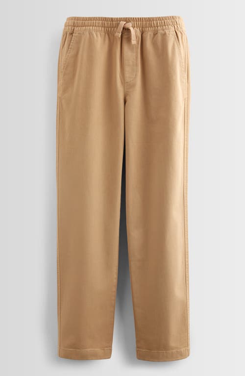 Nordstrom Kids' Relaxed Stretch Cotton Chinos In Brown