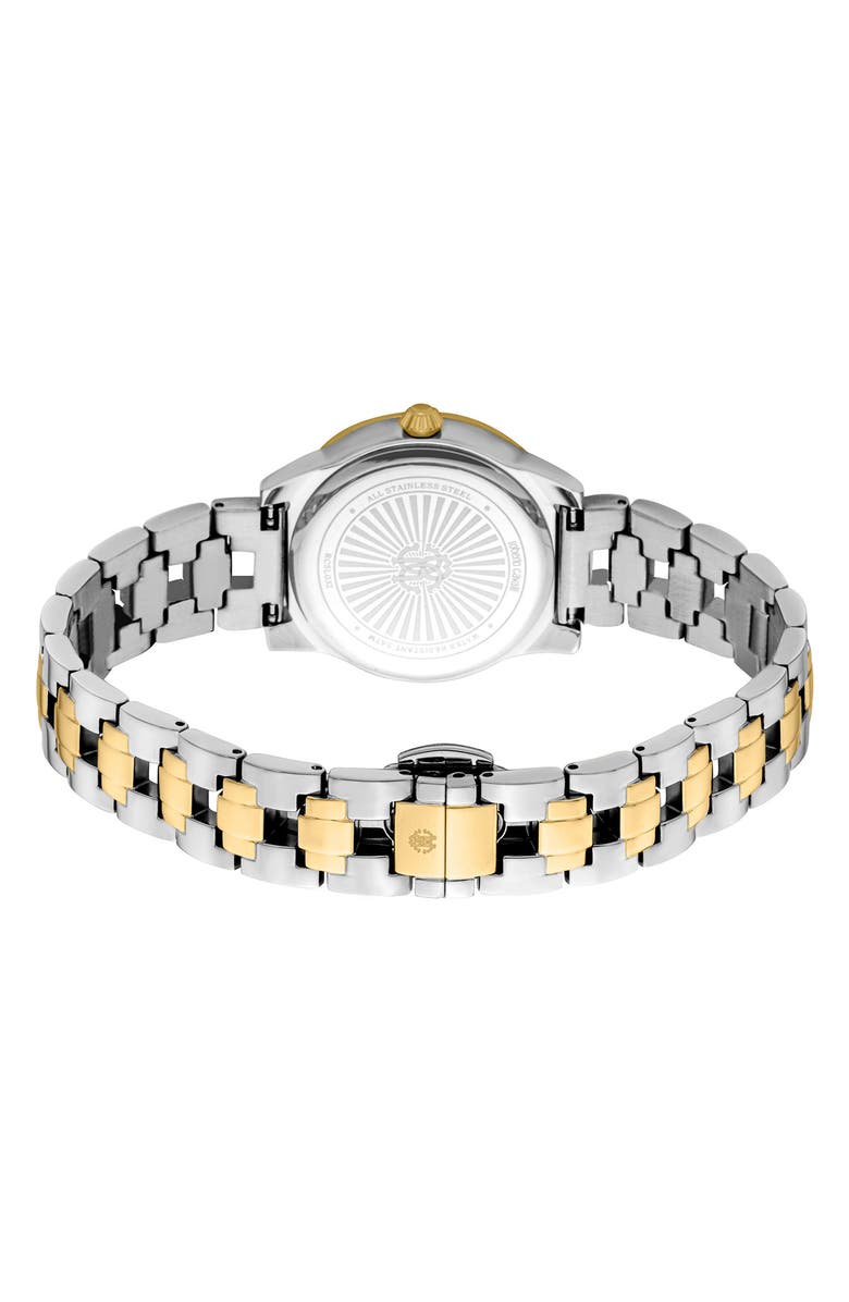 Roberto Cavalli by Frank Muller Watch, 33mm, Alternate, color, Two Tone Silver/ Gold/ White