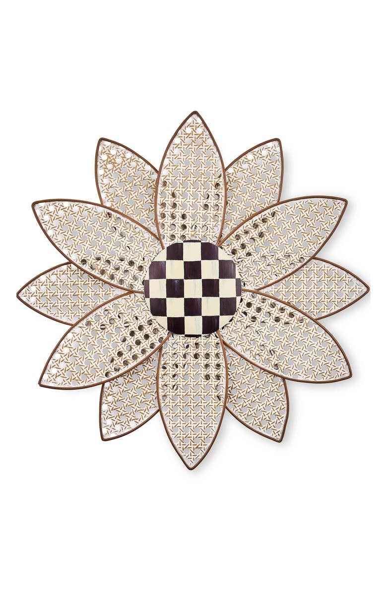 MACKENZIE CHILDS Cane Small Wallflower, Main, color, Beige
