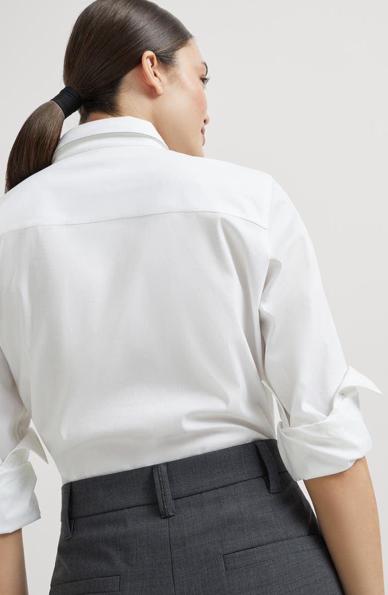 Brunello Cucinelli Slouchy trousers, Alternate, color, Anthracite