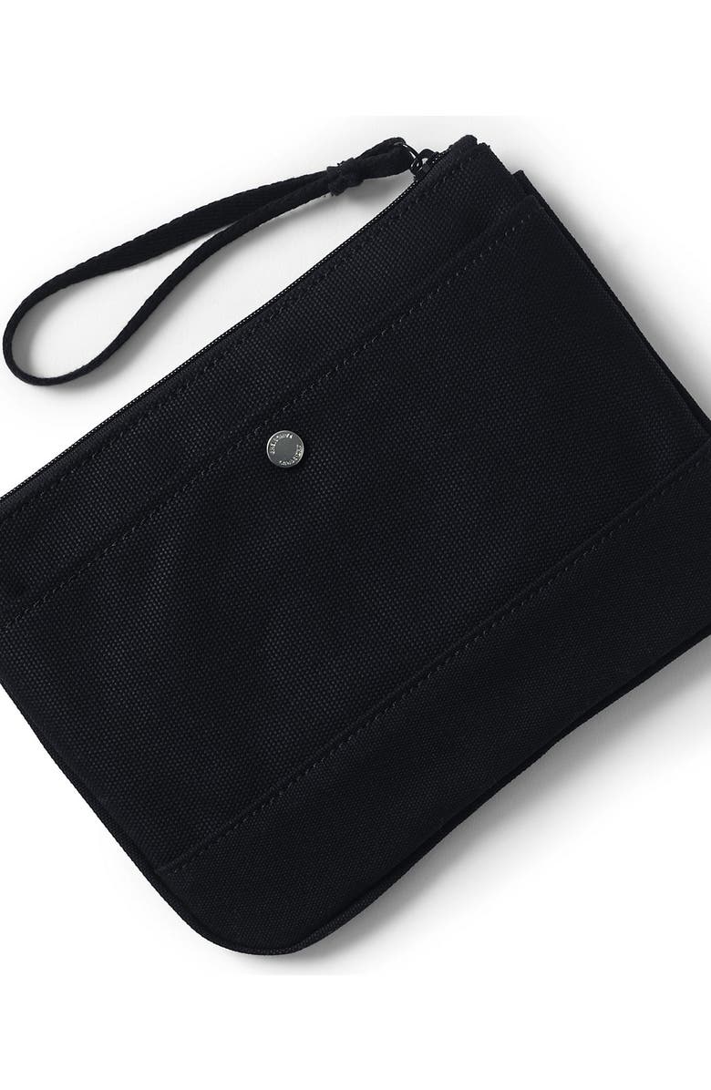 Lands' End Canvas Zipper Pouch, Alternate, color,