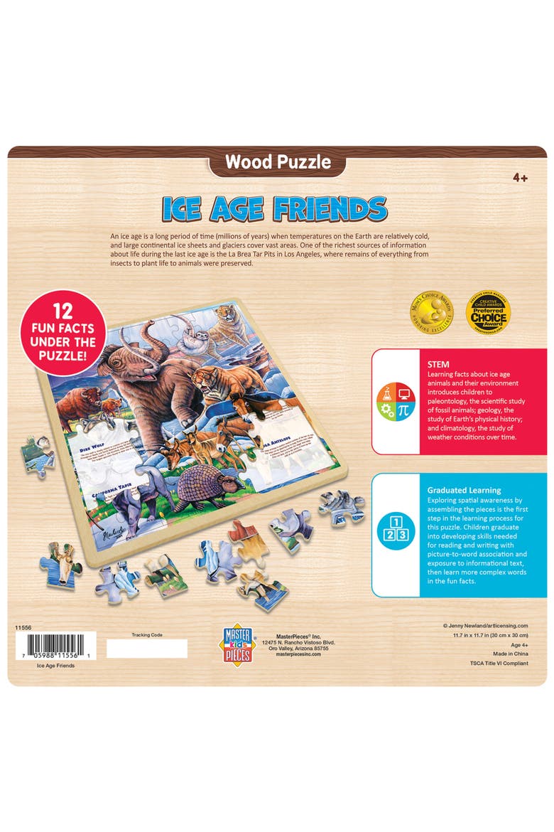 Ice Age Friends 48 Piece Wood Puzzle, Alternate, color, Multicolor