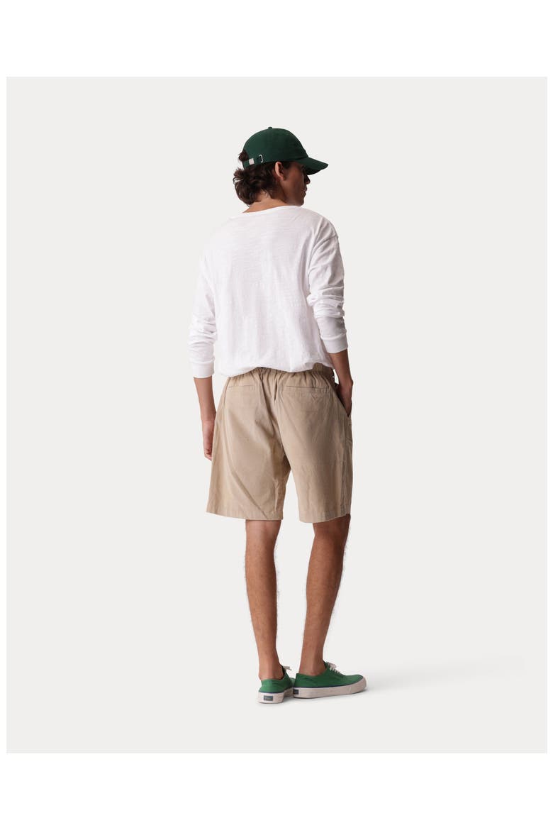 Mike Washed Velvet Shorts, Alternate, color, Blue