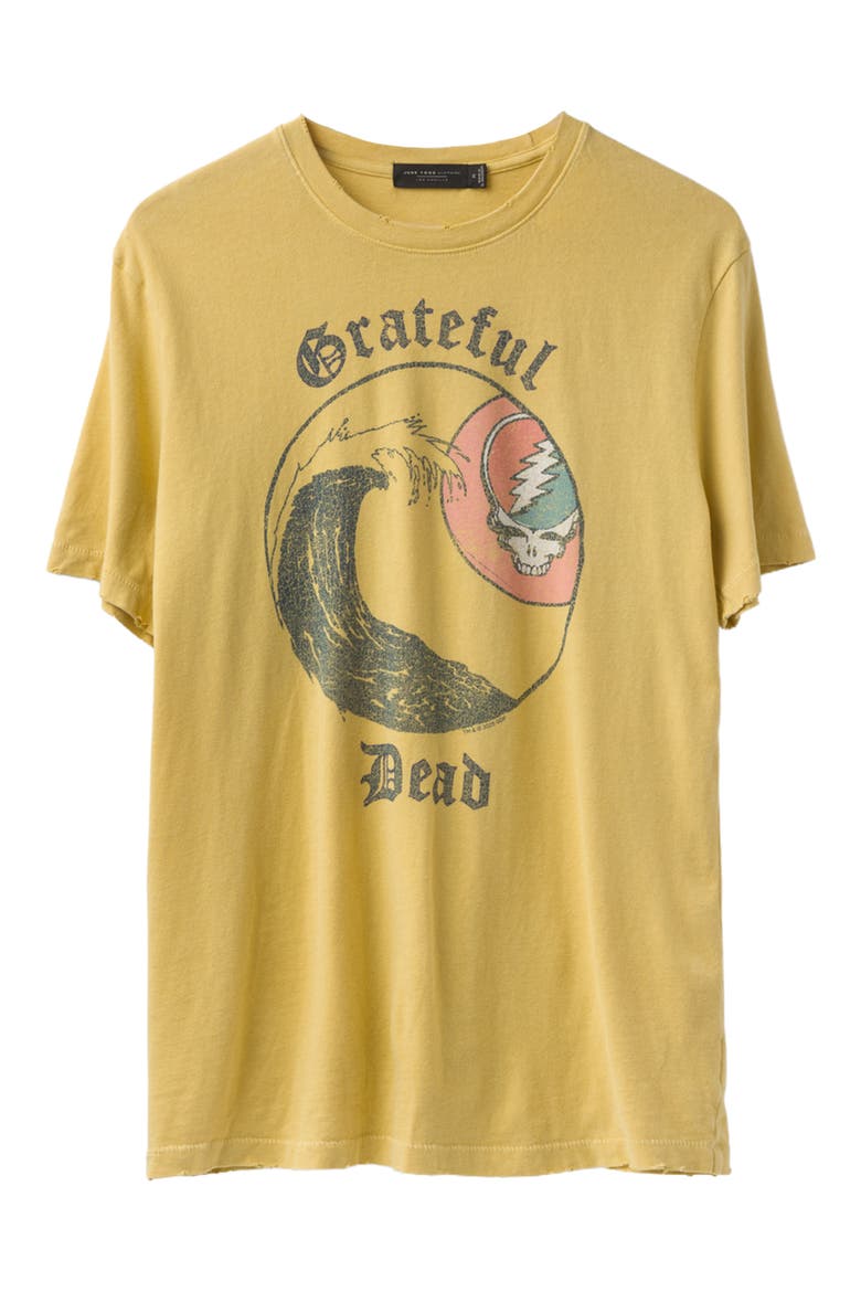 Grateful Dead Wave Cotton Graphic T-Shirt, Main, color, DUSTY CITRON