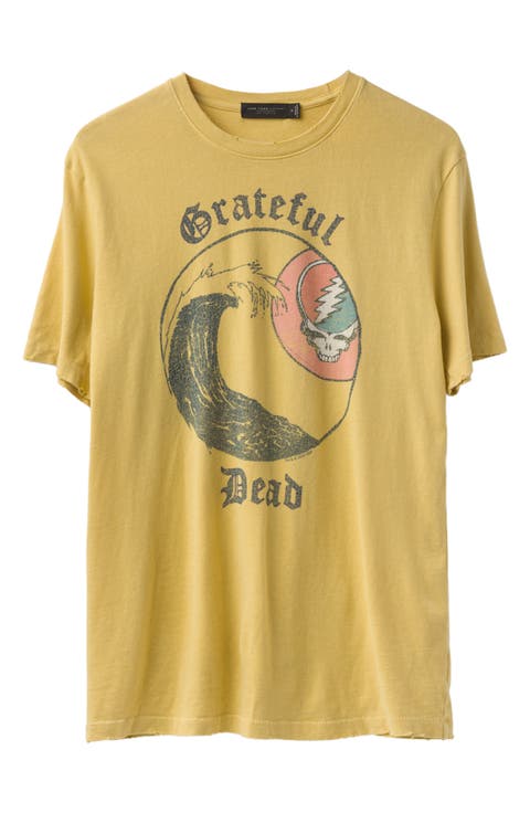 Grateful Dead Wave Cotton Graphic T-Shirt