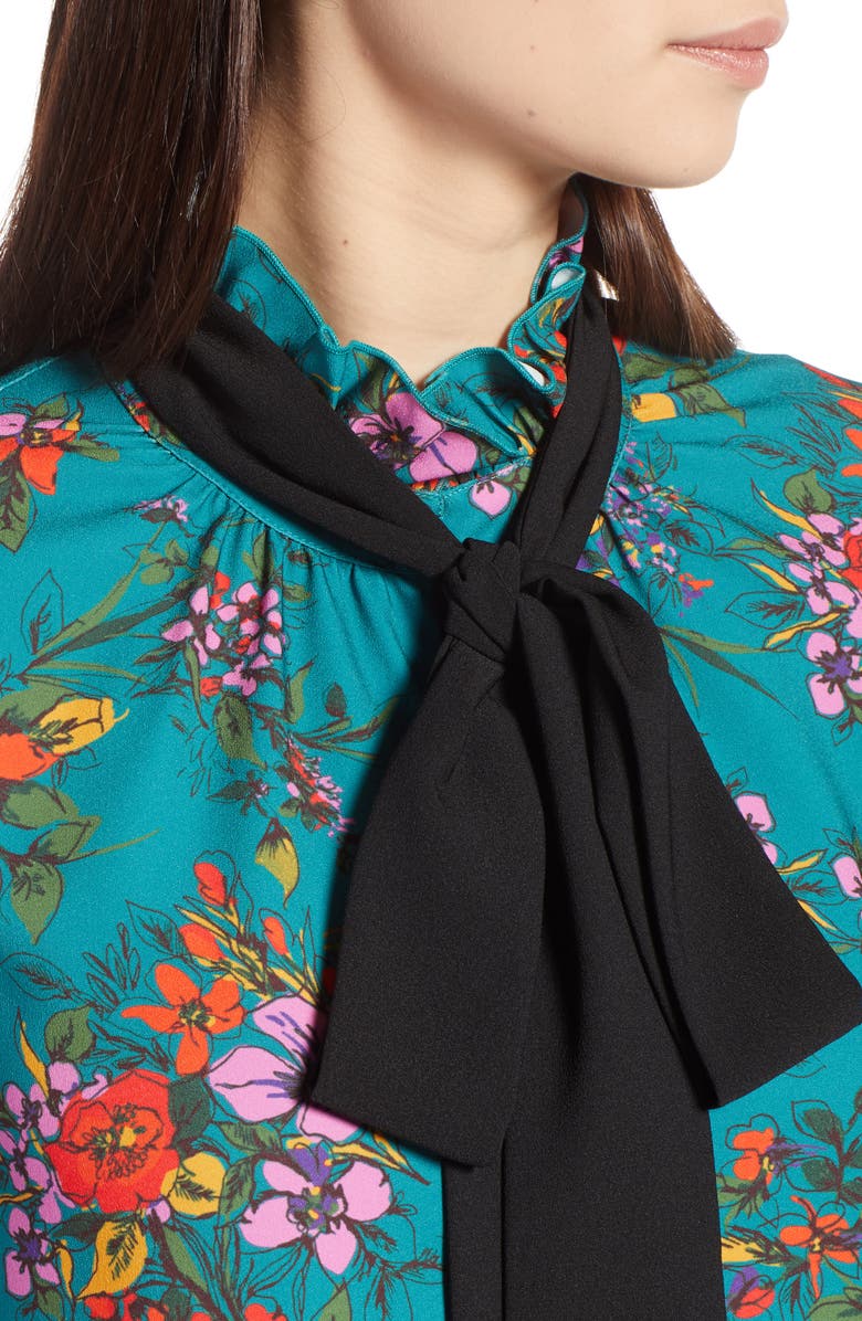 Halogen<sup>®</sup> Removable Bow Dress, Alternate, color, 