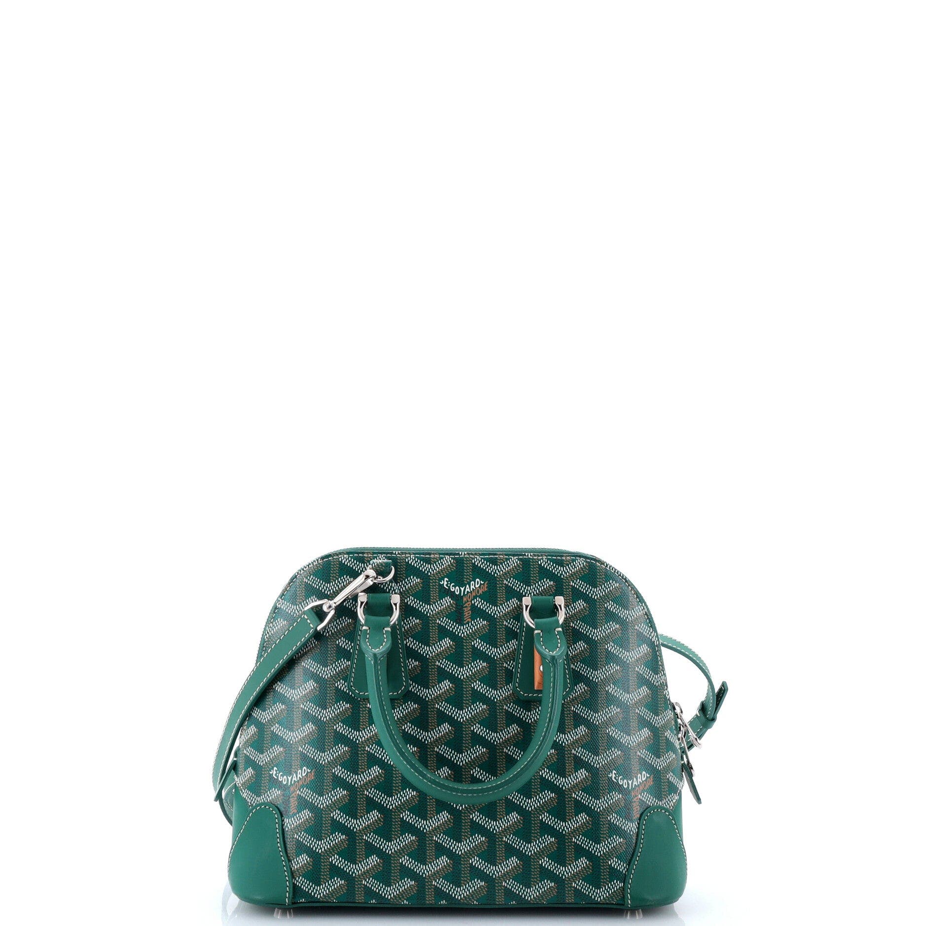 Vendome Bag Coated Canvas Mini, Alternate, color, Green