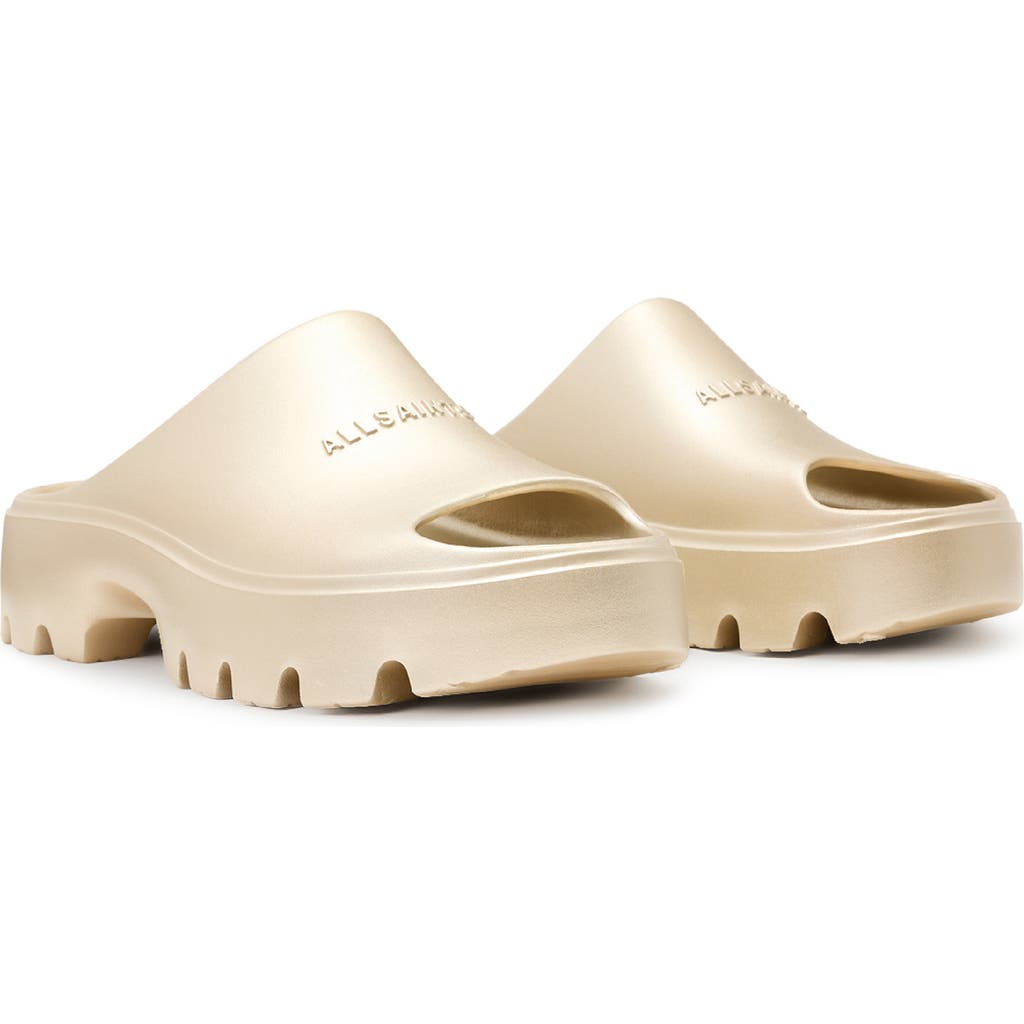 ALLSAINTS ALLSAINTS ECLIPSE PLATFORM SLIDE SANDAL