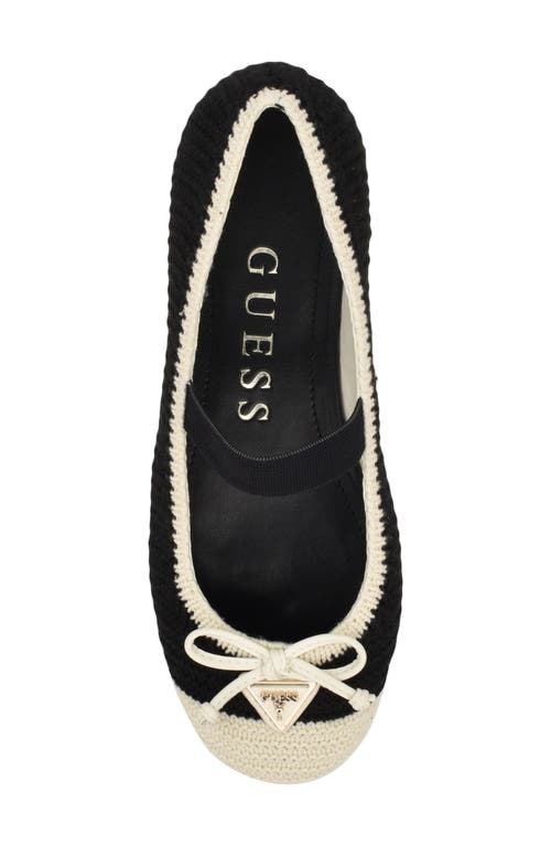 GUESS GUESS MAYSA MARY JANE CAP TOE FLAT