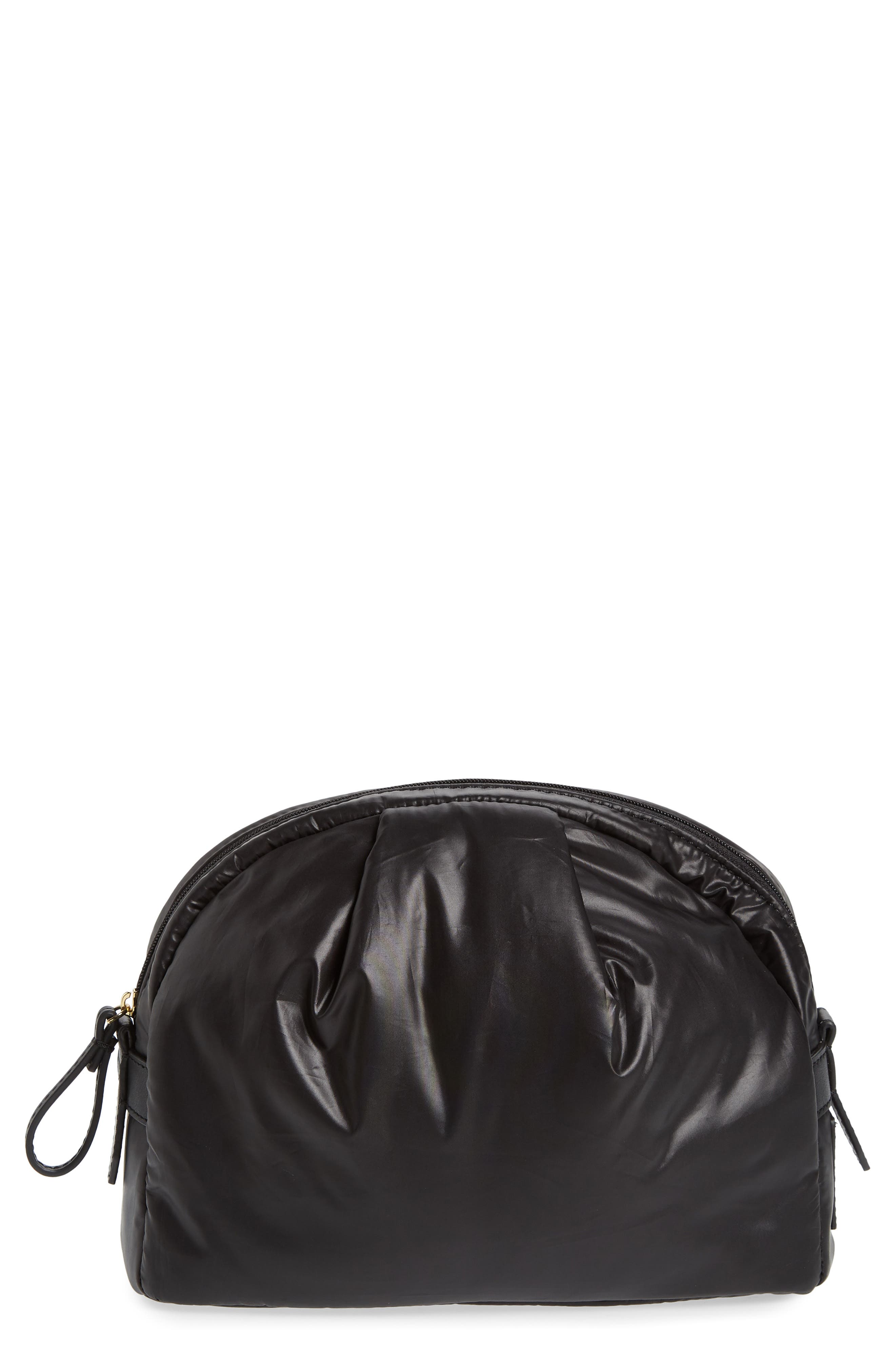 Caraa Medium Nimbus Water Resistant Nylon Pouch, Main, color, 