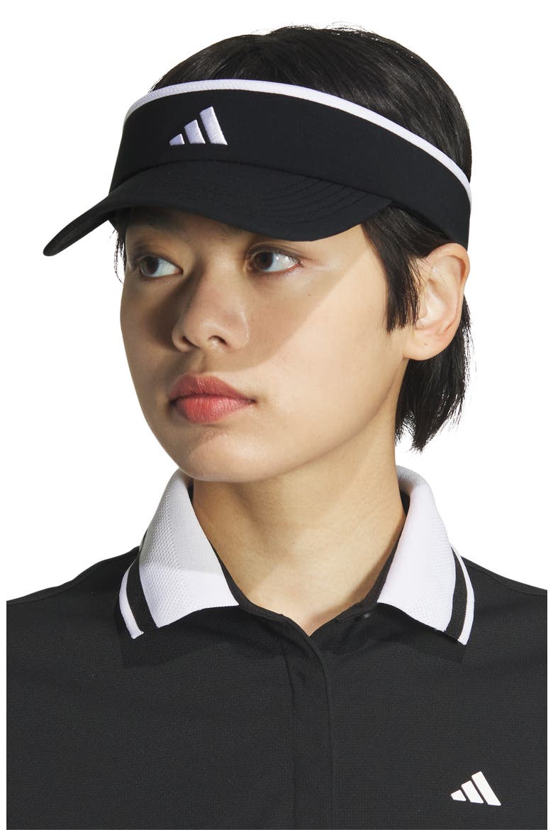 Match 2 Visor, Alternate, color, BLACK/ WHITE