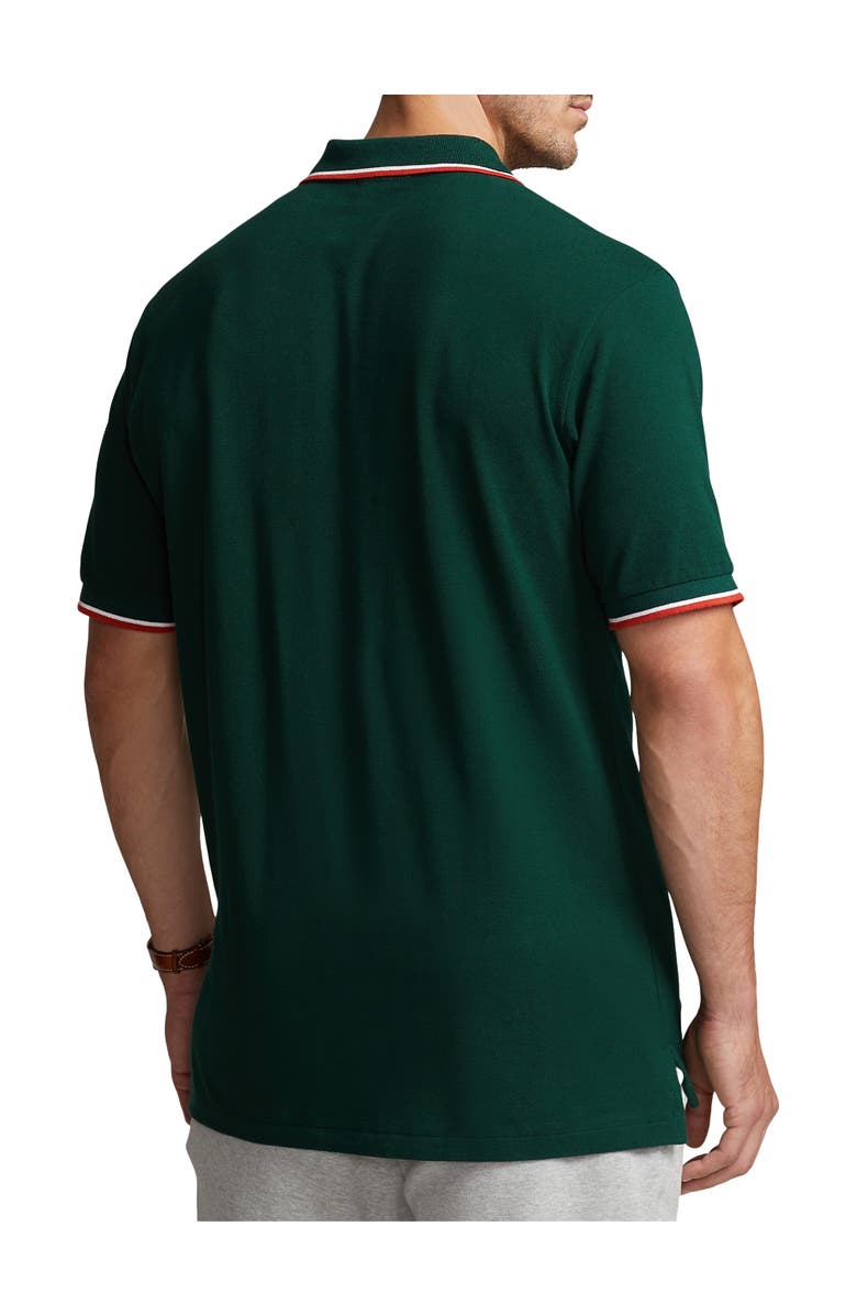 Polo Ralph Lauren Big & Tall Tipped Mesh Polo Shirt, Alternate, color,