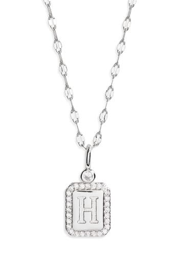 Leith Initial Pendant Necklace