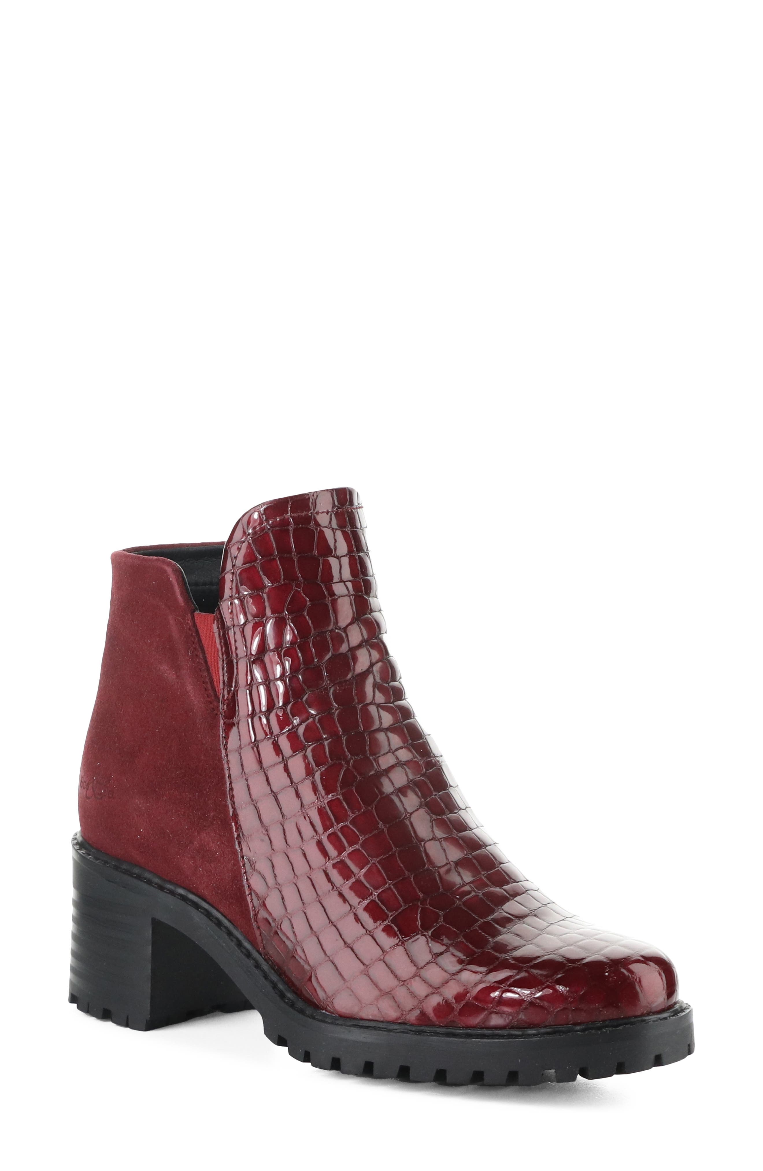 Inara Bootie, Main, color, RED/ SANGRIA