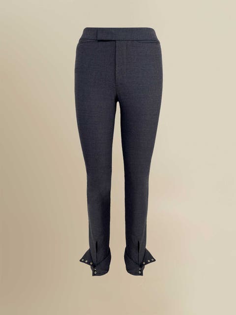 Cora Slim-Fitted Elegant Twill Trouser