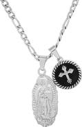 STEELTIME Men's Our Lady Guadalupe Pendant Necklace