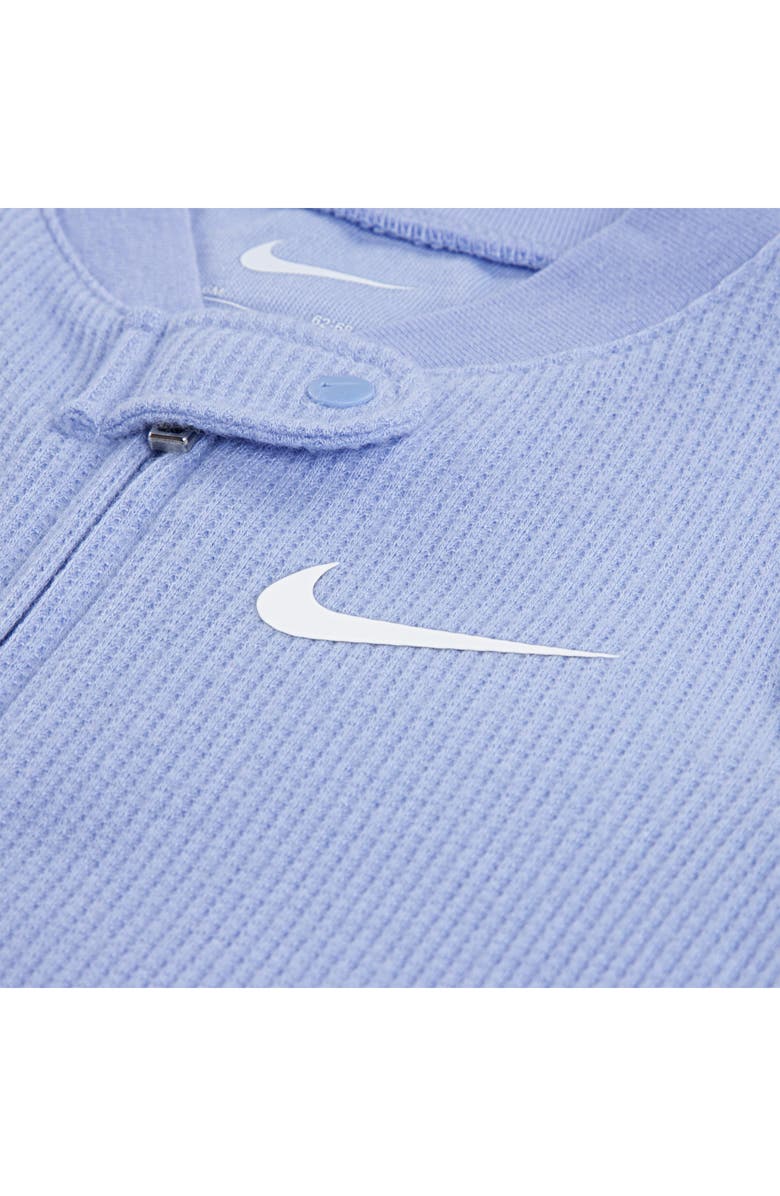 Nike Waffle Knit Footie, Alternate, color, Cobalt Bliss