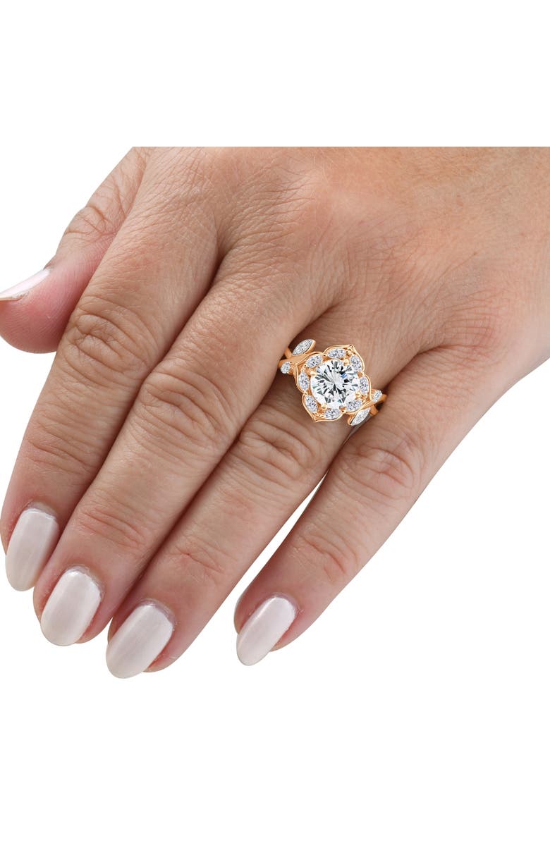 Bliss Diamond Certified 2.53Ct Diamond Engagement Vine Petal Ring 14k Gold Lab Grown, Alternate, color, 