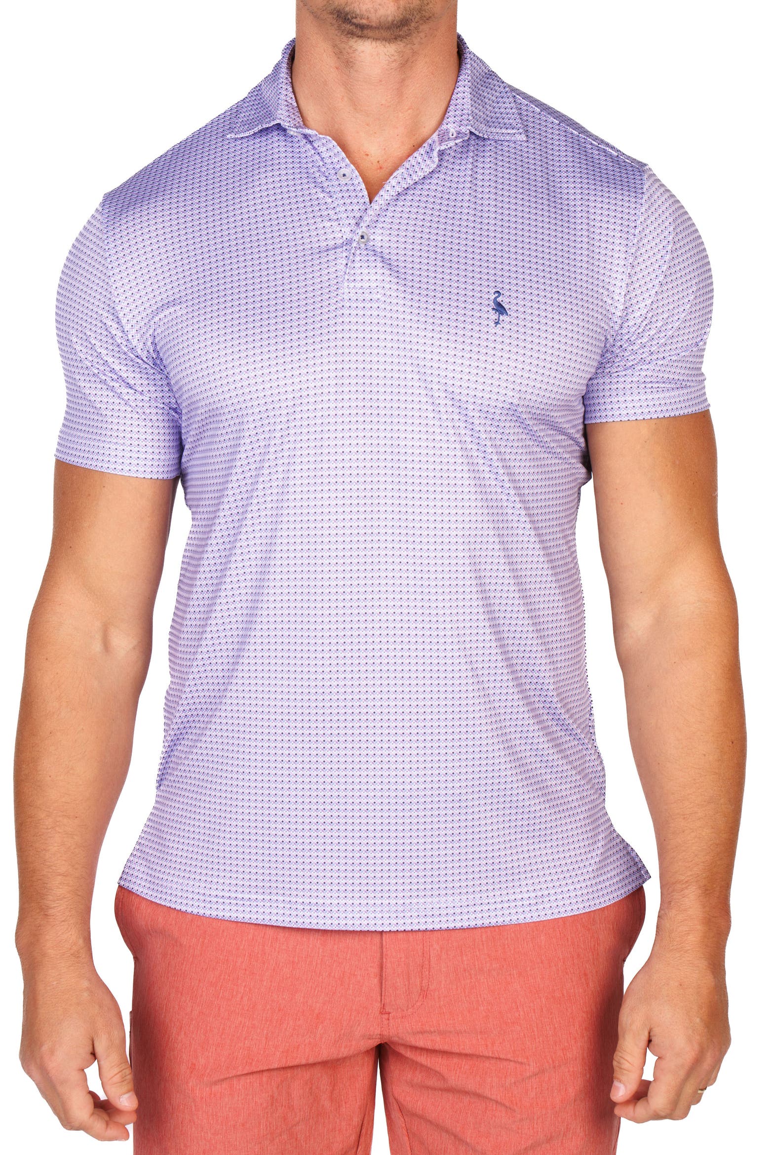 Ad Performance TailorByrd Floral Compass Performance Golf Polo (Men) | Nordstromrack