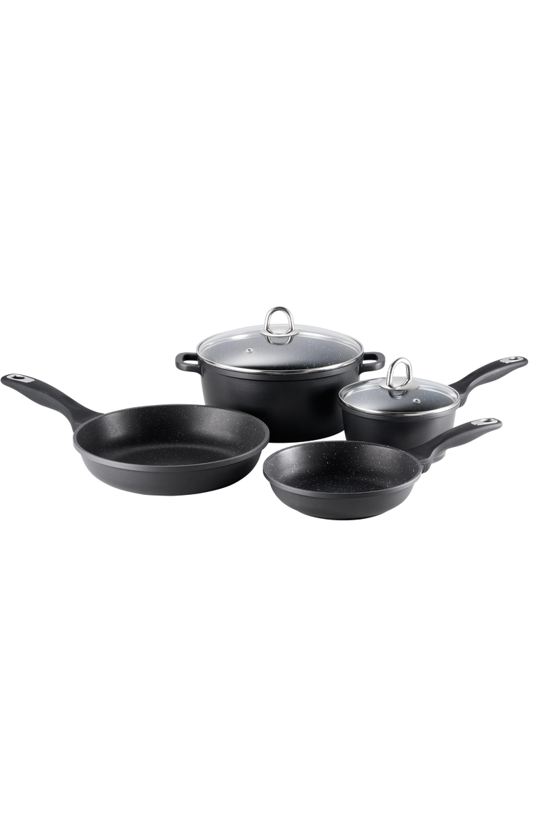 Cuisine::pro<sup>®</sup> GRANITE Cookware Set 6pc, Main, color, Black