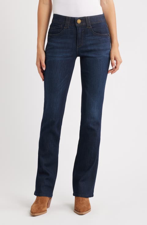 Brittany 'Ab'Solution Itty Bitty Bootcut Jeans (Regular & Petite)