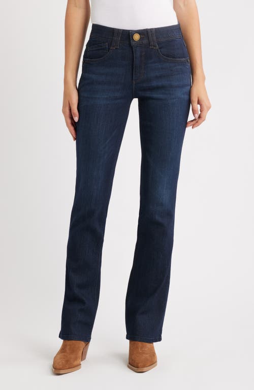 Wit & Wisdom Brittany 'ab'solution Itty Bitty Bootcut Jeans In Blue