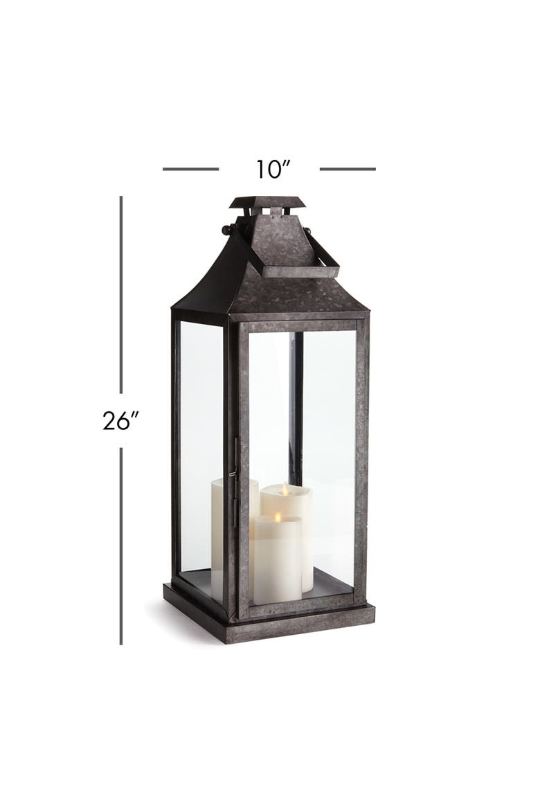 Barrington Outdoor Lantern 26", Alternate, color, Black