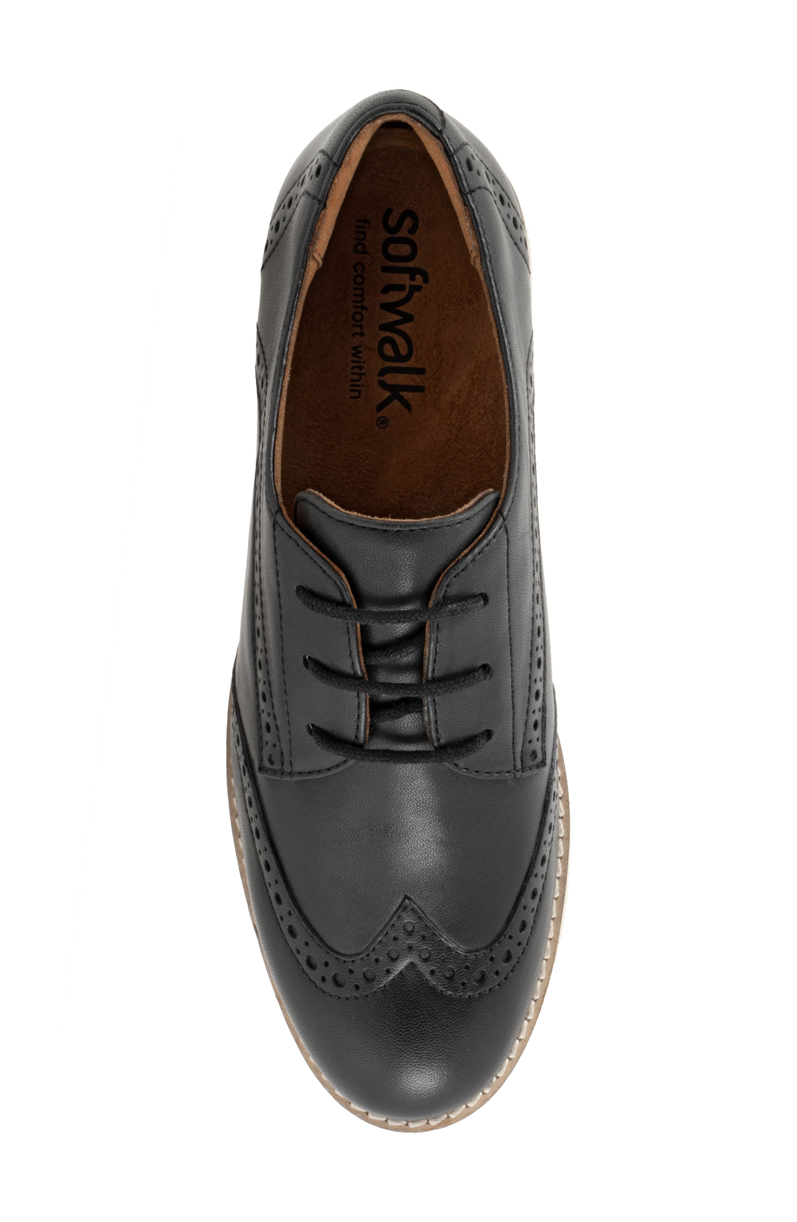 SoftWalk<sup
®</sup
 Willet Wingtip Derby, Alternate, color, Black