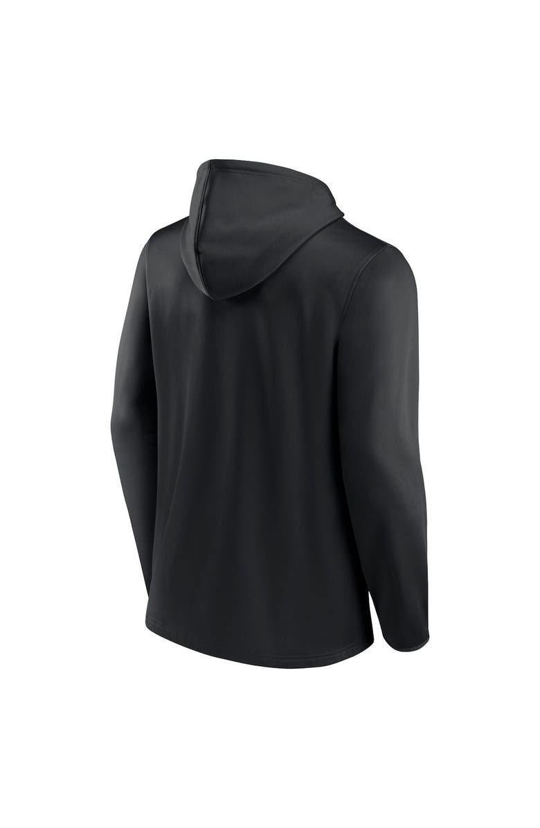 FANATICS Men's Fanatics Branded Black Wisconsin Badgers Ball Carrier Full-Zip Hoodie, Alternate, color, Black