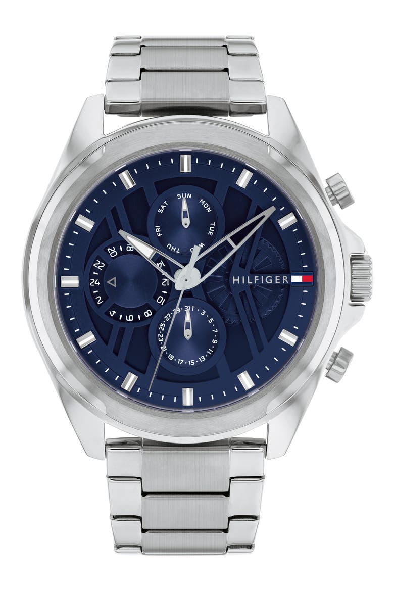 Jax Bracelet Watch, 48mm, Main, color, BLUE