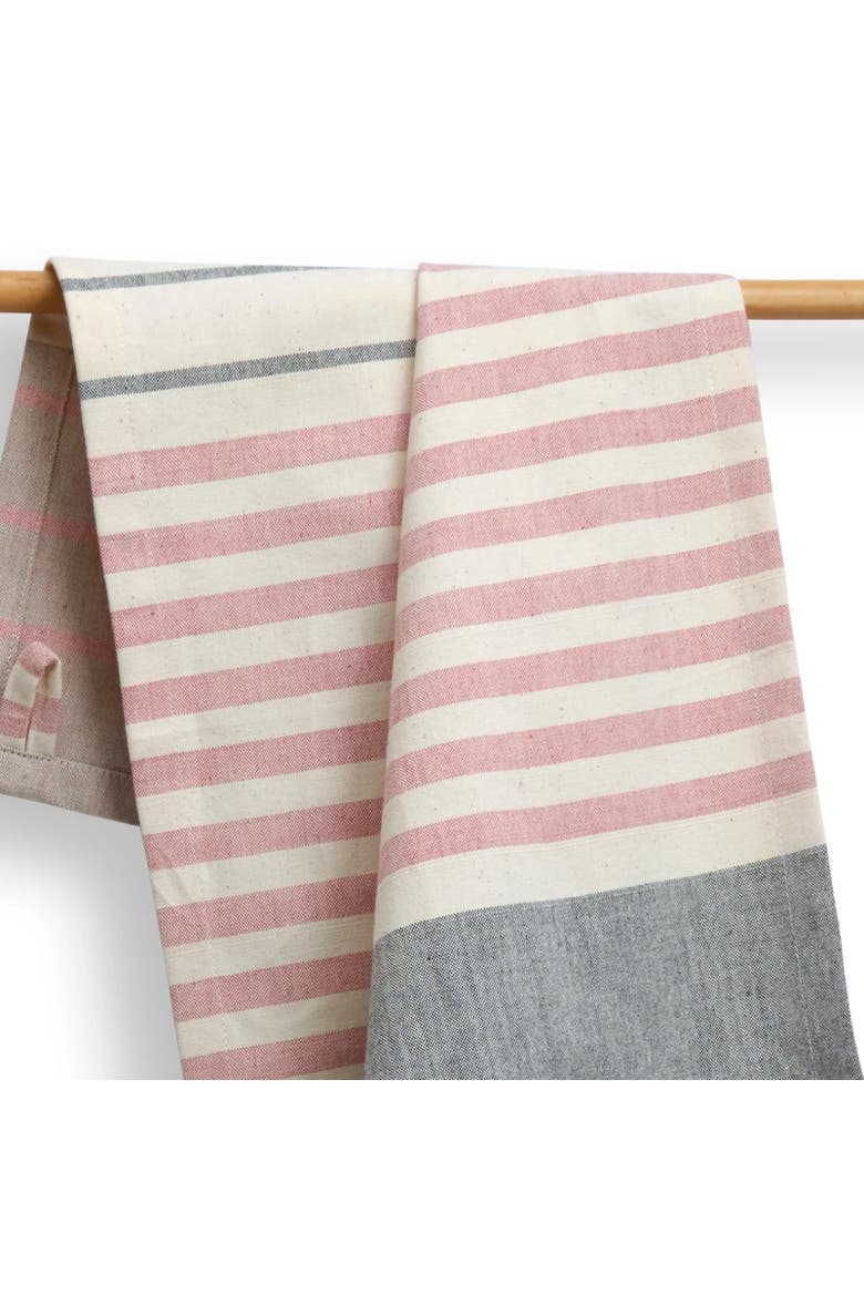 Verda Handwoven Kitchen Towels - Set of 2, Alternate, color, Peppercorn