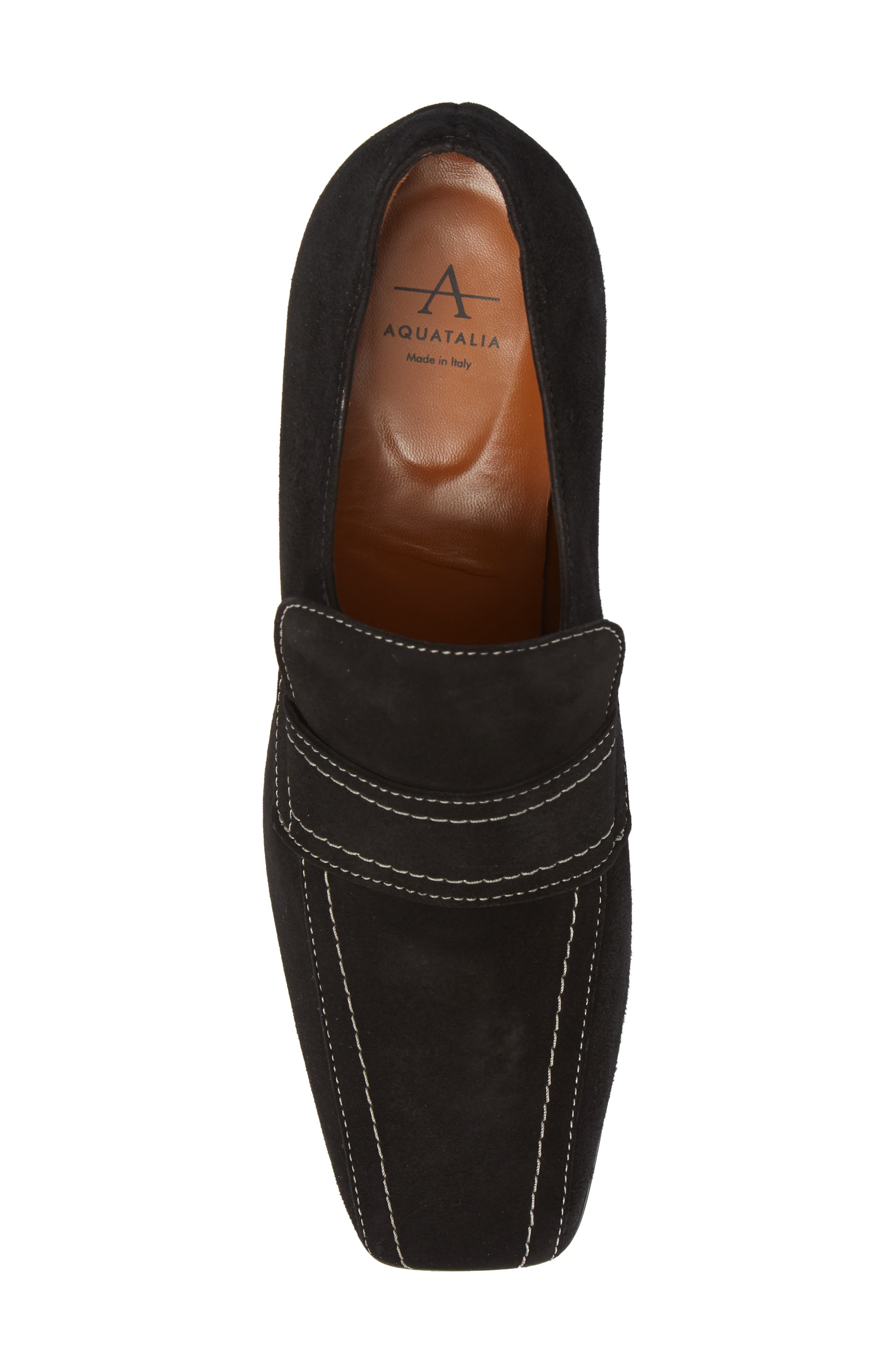 Aquatalia Loredana Weatherproof Loafer Pump, Alternate, color, 