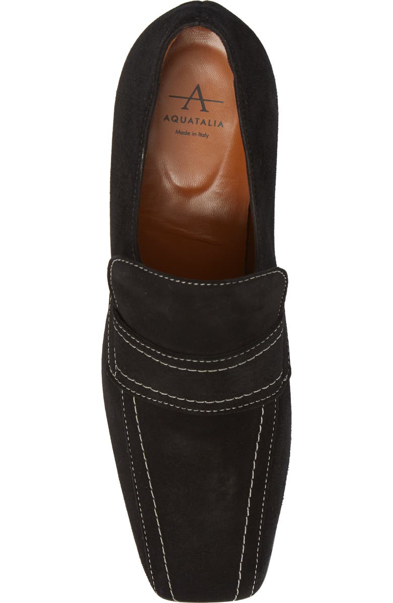 Aquatalia Loredana Weatherproof Loafer Pump, Alternate, color,