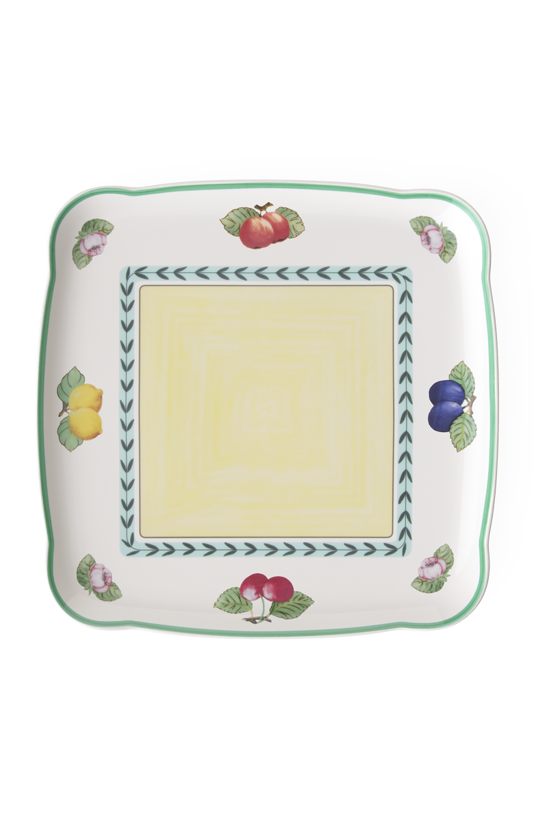 Villeroy & Boch Charm & Breakfast French Garden Square Platter, Main, color, 