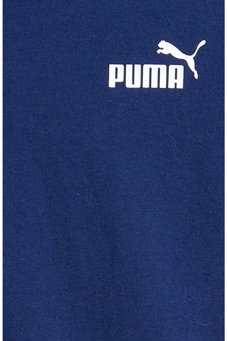 Kids' Logo T-Shirt & Shorts Set, Alternate, color, BLUE/ BLACK
