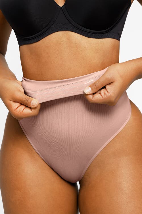 Shapellx Eco Contour Seamless Shaping Panty In Dark Skin