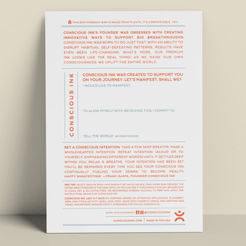 Conscious Ink Transform Variety 10-pack In White