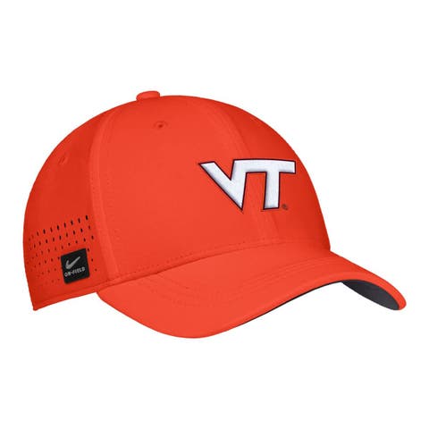 Men's Nike Orange Virginia Tech Hokies 2025� On-Field Performance Flex Hat