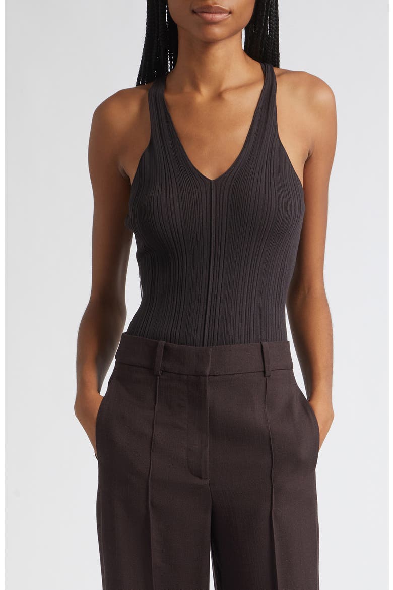 Harris Rib Knit Tank, Main, color, GRAPE PURPLE