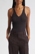 Reiss Harris Rib Knit Tank
