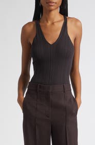 Reiss Harris Rib Knit Tank