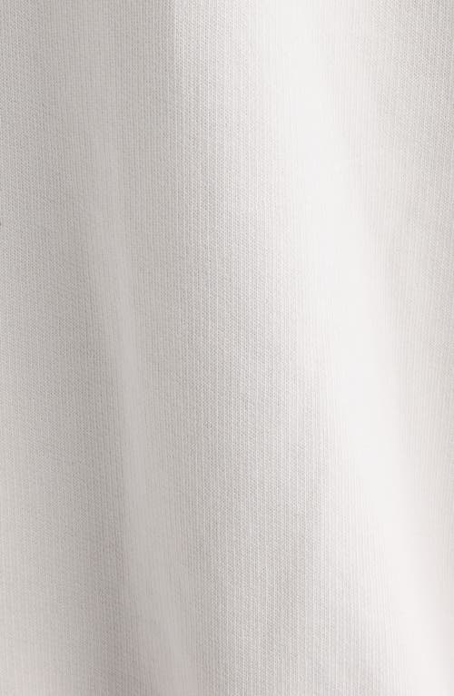 Balenciaga White Sweatshirt With Fixed Hood And Logo Lettering On Front And Rear In Cotton Woman In White