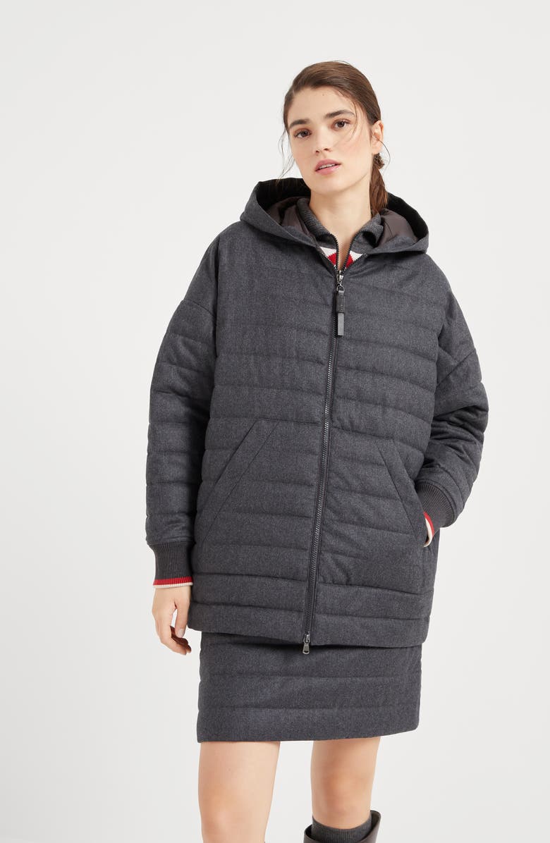 Brunello Cucinelli Water-resistant outerwear, Alternate, color, 