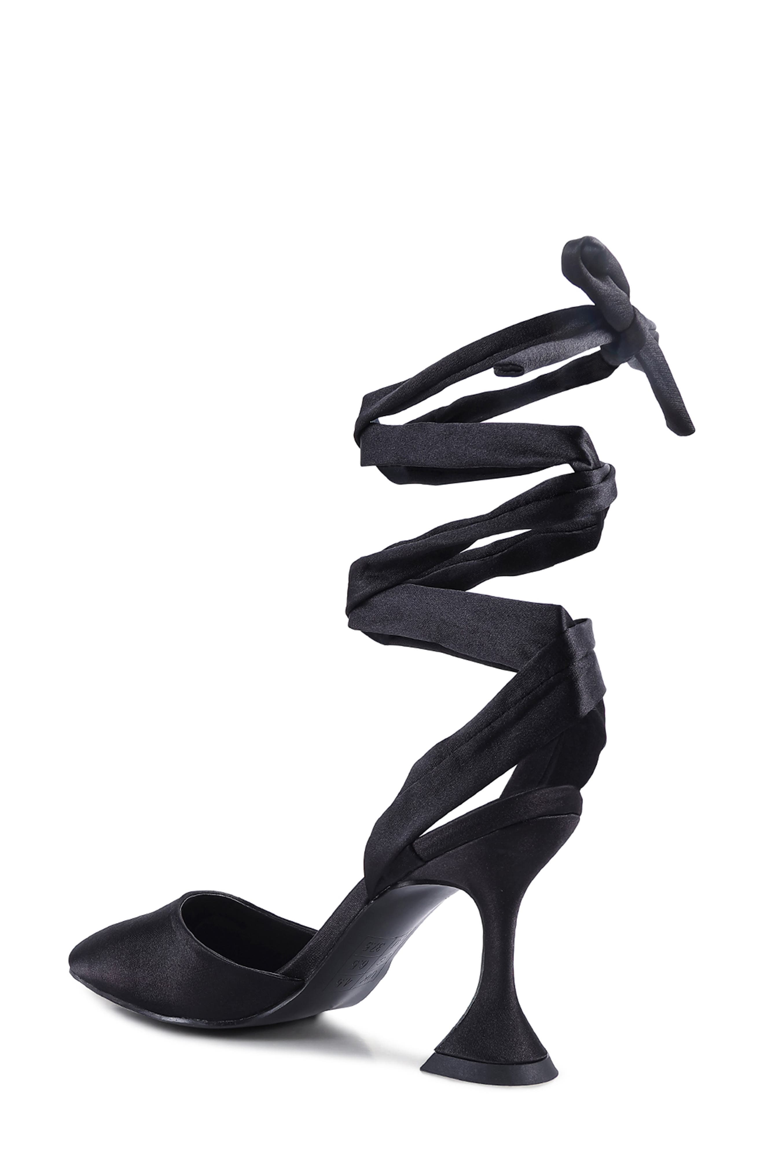 LONDON RAG Fonda Lace-Up Pump, Alternate, color, Black