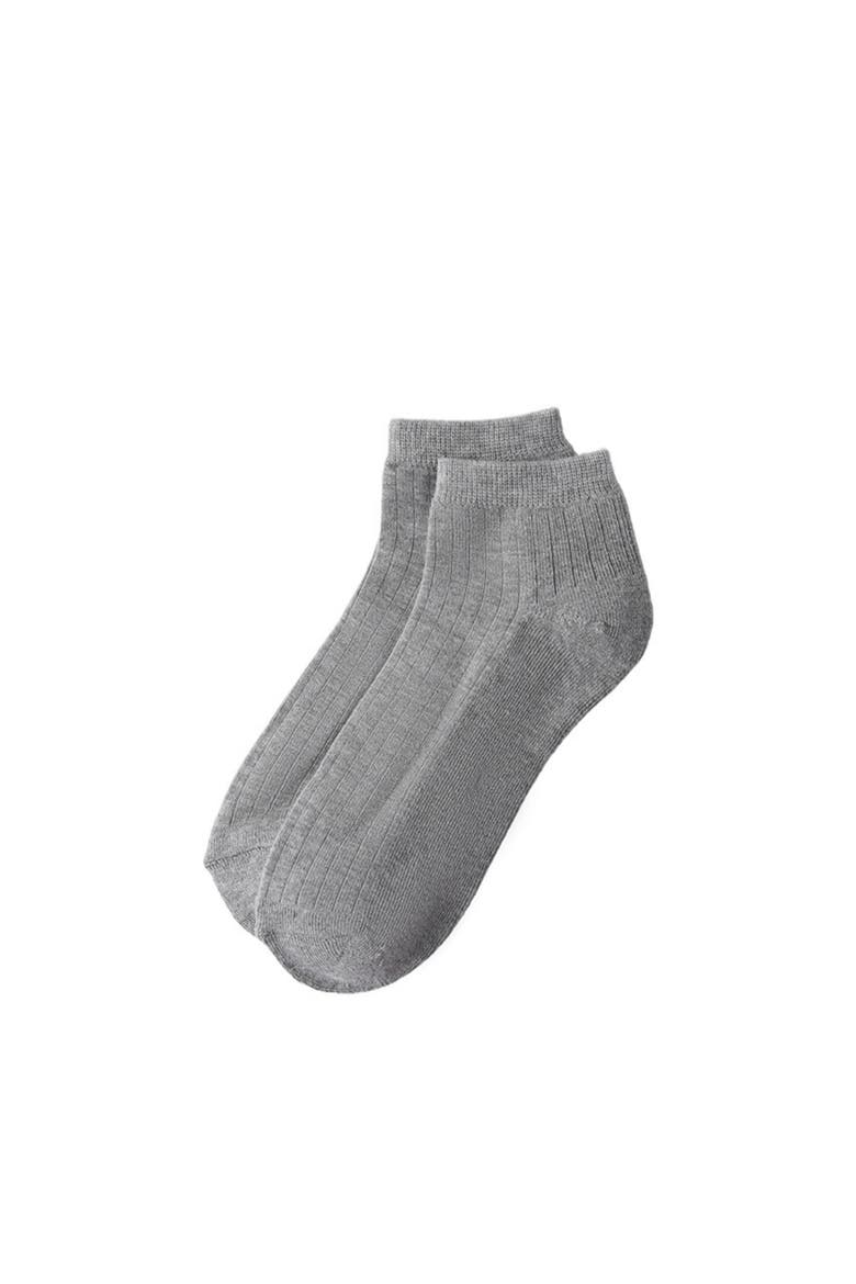 3-Pack Soft Viscose Half Cushion Quarter Socks, Alternate, color, Gray-White-Charcoal
