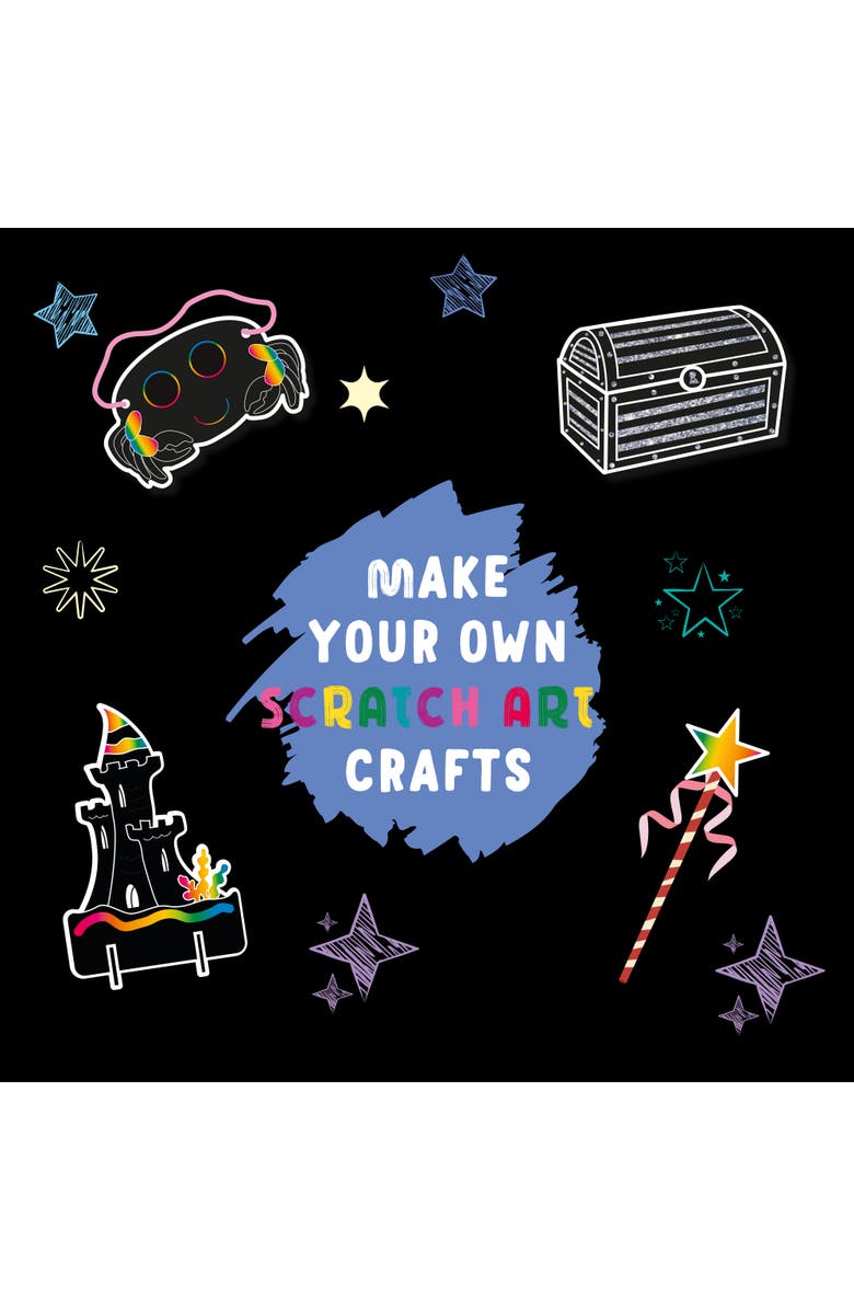 book 'n' app pApplishing house Scratch & Glitter Activity Book, Alternate, color, Multicolored