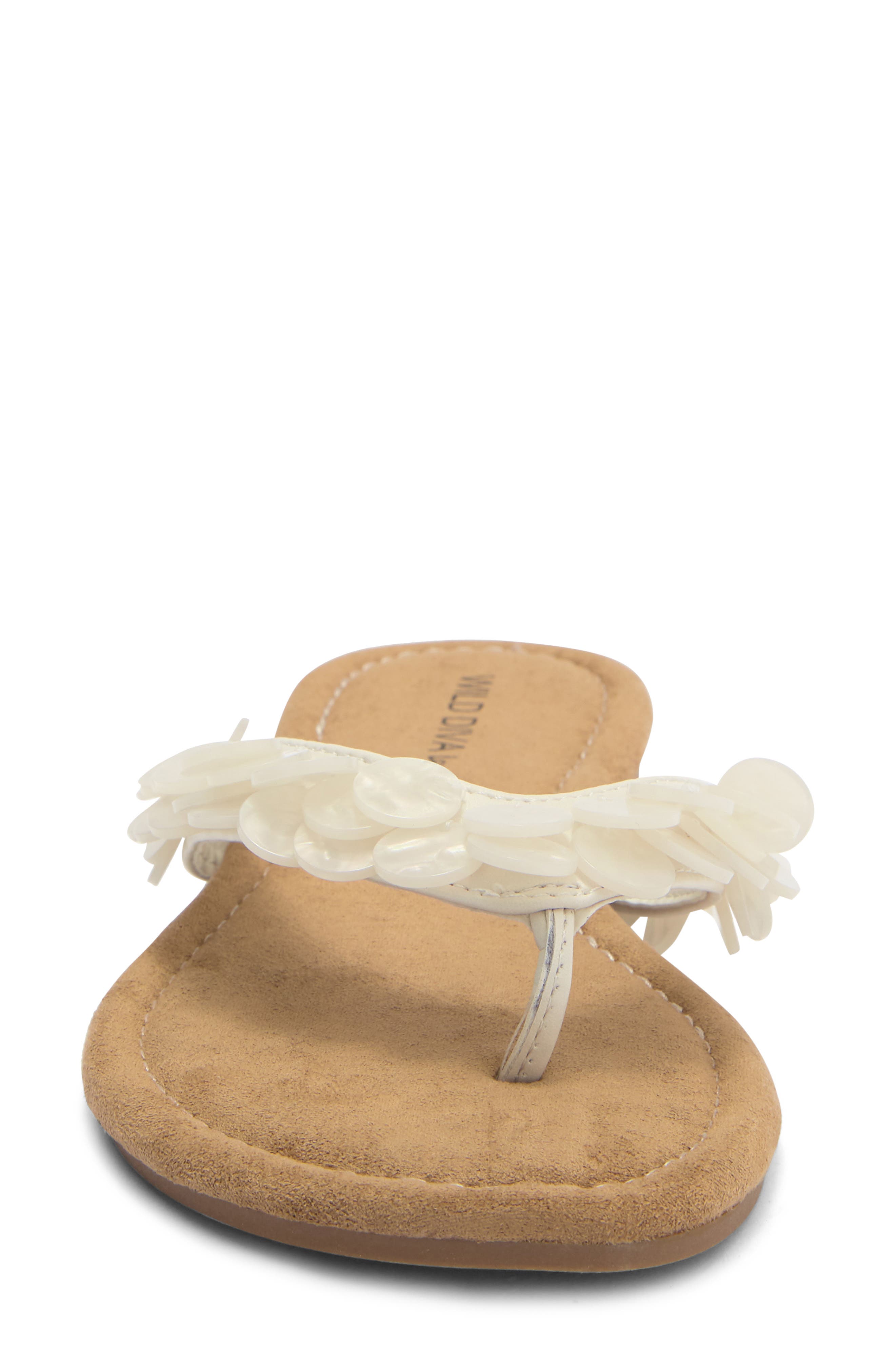 Jusa Flip Flop, Alternate, color, WHITE